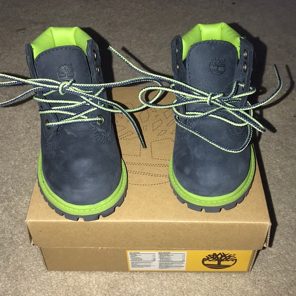 lime green timberland boots